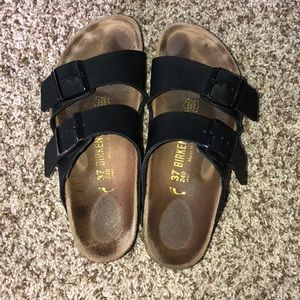 Black Birkenstocks